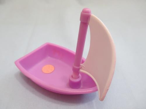 Littlest Pet Shop Rare LPS Purple Mini Boat Accessory Furniture Authentic Nov27ni