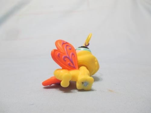 LIKE NEW Littlest Pet Shop Butterfly 497 Yellow w Orange Wings Hasbro Authentic Lps Nov18n