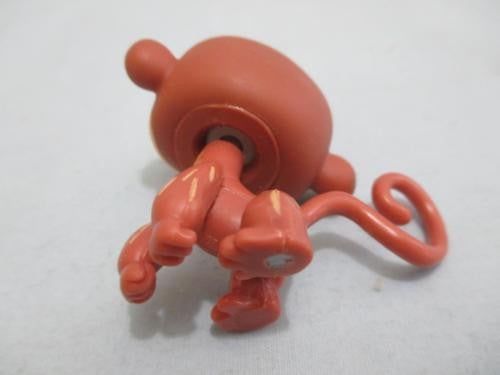 LIKE NEW Littlest Pet Shop LPS 485 brown Monkey with Blue eyes 100% Authentic LPS Nov28ni