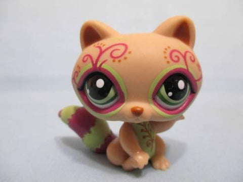 LIKE NEW Littlest Pet Shop Postcard Raccoon 1354 Authentic Lps Nov30npoHG