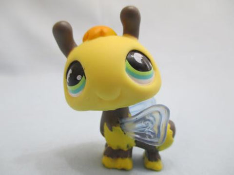 LIKE NEW Littlest Pet Shop Bee Bumble Bee 813 Authentic Lps Nov30npoHG