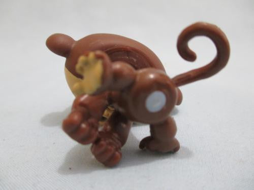 LIKE NEW Littlest Pet Shop 501 Monkey Brown With Polka Dot Bow Authentic Nov30npoHG