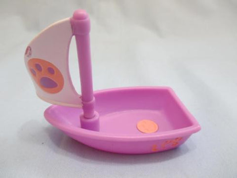 Littlest Pet Shop Rare LPS Purple Mini Boat Accessory Furniture Authentic Nov27ni