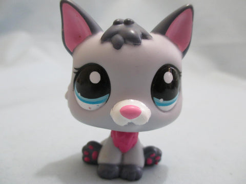 LIKE NEW Littlest Pet Shop Baby German Shepherd 2482 Puppy Dog Authentic LPS Dec12ni