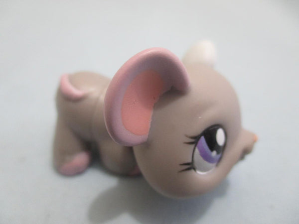 LIKE NEW Littlest Pet Shop 1327 Gray Mouse Hamster Authentic Lps Nov30npoHG