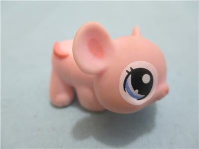 LIKE NEW Littlest Pet Shop 1371 Pink Mouse Authentic Nov30npoHG