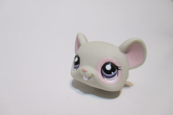 LIKE NEW Littlest Pet Shop Rare Mouse Rat 1384 VHTF Authentic Feb18ni