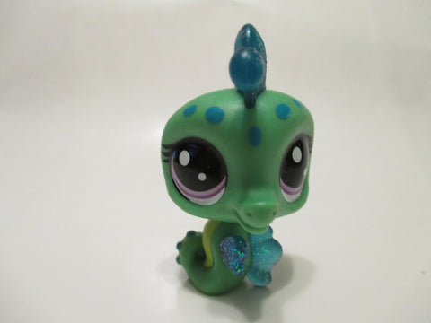 LIKE NEW Littlest Pet Shop New Generation Seahorse Sara Seahopper 1-70 Authentic LPS Feb26ni