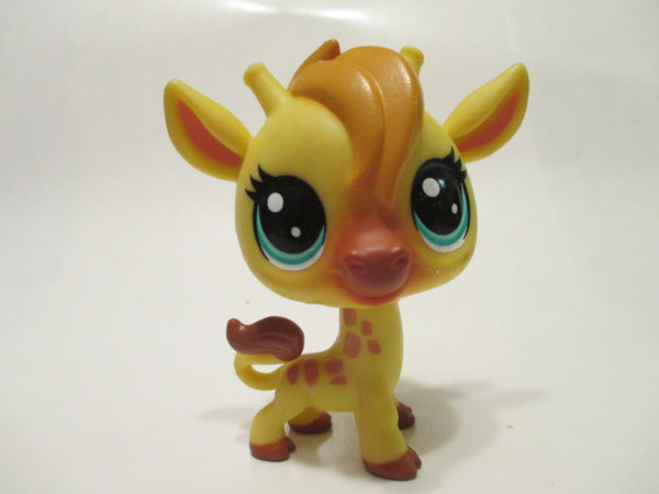 Littlest Pet Shop New Generation Giraffe Giraffa Spotley 122 Authentic LPS MAY8J