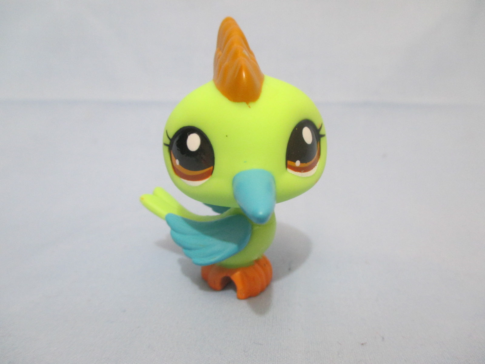 Littlest Pet Shop Rare Green Blue Woodpecker 2279 Bird Authentic AIK ...