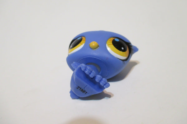 LIKE NEW Littlest Pet Shop New Generation Purple Owl 2792 Authentic Dec4ni