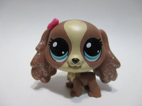 LIKE NEW Littlest Pet Shop Nutmeg Dash 295 Cocker Spaniel Puppy Dog Authentic Lps MAY6J