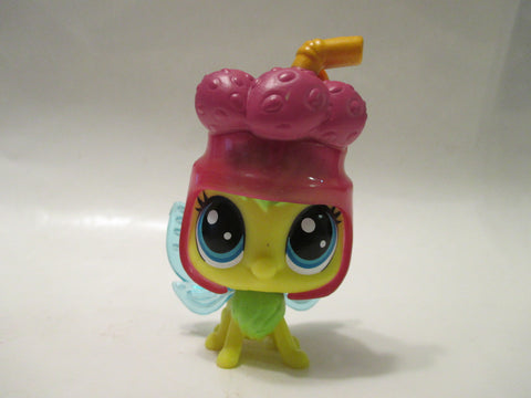 Littlest Pet Shop New Generation Queen Bee 4-175 Thirsty Pets Cooler Crew Authentic Apr3j