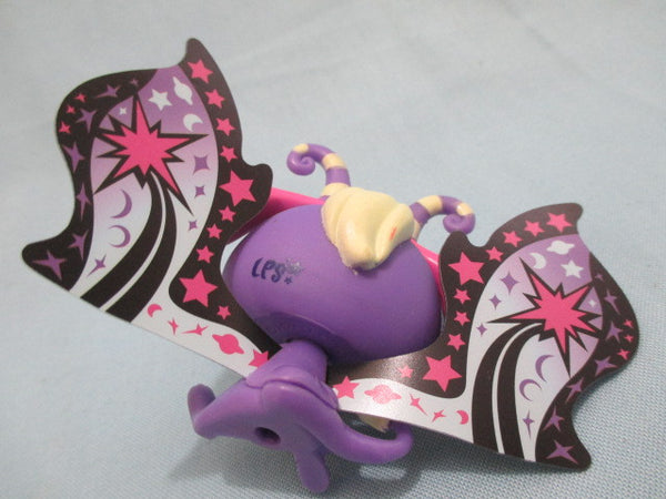 LIKE NEW Littlest Pet Shop Purple Moonlite Fairy 2826 Authentic Lps Nov12ni