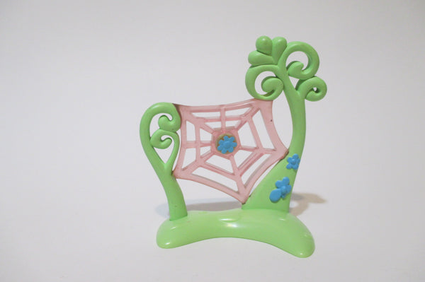 Littlest Pet Shop Green Pink Spider Web Accessory Authentic Lps FEB14J