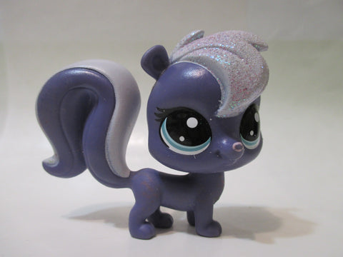Littlest Pet Shop New Generation 5 Skunk Amethyst Skunky 2-S18 Authentic Lps Mar16ni