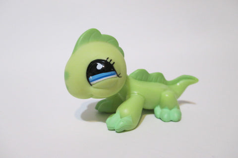 LIKE NEW Littlest Pet Shop Iguana 850 Authentic Lps Nov30npoHG