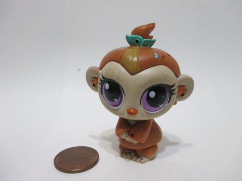 Littlest Pet Shop Mushroom Lee #3660 New Generation Mushroom Lee Monkey New Edition JUN5J