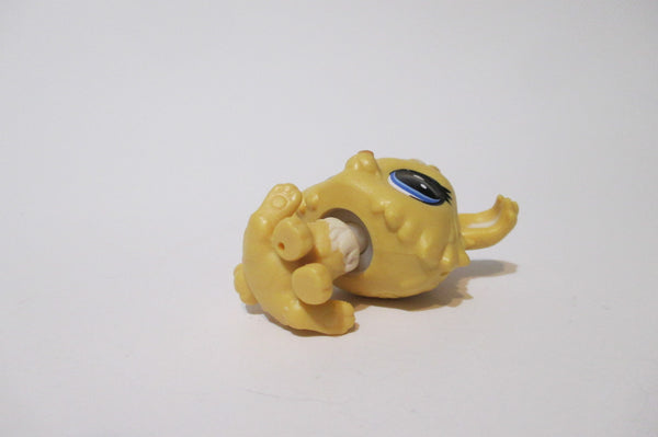 Littlest Pet Shop New Generation Yellow Angora Bunny Rabbit 3-159 Authentic Apr6j