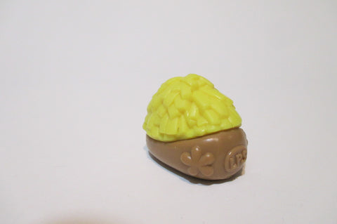 Littlest Pet Shop Brown Yellow Hay Bale Accessory Authentic Nov23ni