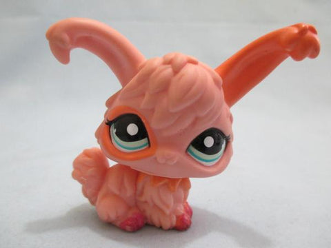 LIKE NEW Littlest Pet Shop Rabbit Angora Bunny 1911 Authentic LPS DEC08J