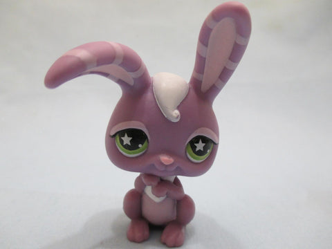 LIKE NEW Littlest Pet Shop Bunny 828 Star Eyes Authentic Lps Jan30ni