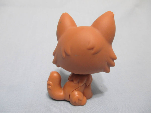 LIKE NEW Littlest Pet Shop Brown Wolf 2440 Puppy Dog Fox Cat Authentic Lps AIK Nov20n