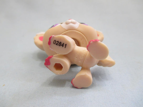 Littlest Pet Shop 1892 Cream Pink & White Chihuahua Puppy Dog Authentic DEC13J