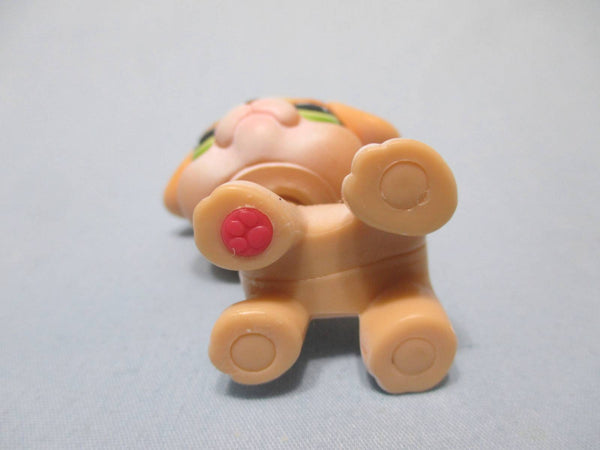 LIKE NEW Littlest Pet Shop Tan Boxer Dog Green Eyes 235 Authentic LPS Nov30npoHG