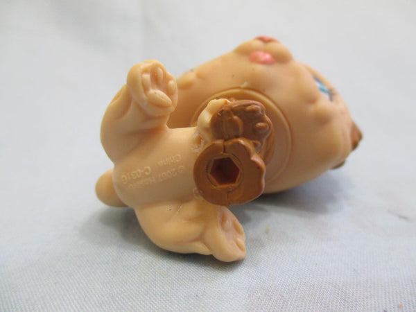 LIKE NEW LITTLEST PET SHOP DOG CHOW CREAM & CHOCOLATE BROWN 1996 Authentic Lps Nov21ni