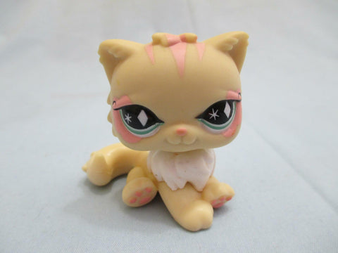 Littlest Pet Shop Persian Cat Kitty 723 Diamond Eyes Authentic Lps AIK Jan26j
