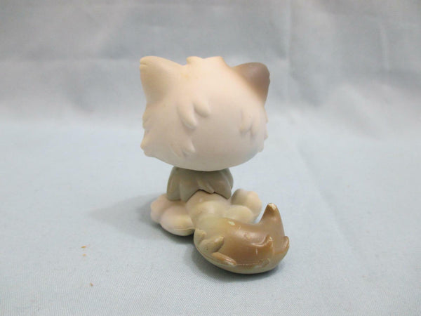 LIKE NEW Littlest Pet Shop Cat White Persian 328 Authentic Lps Dec27ni