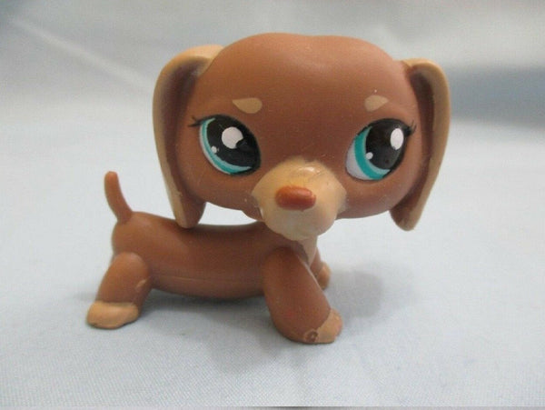 LIKE NEW Littlest Pet Shop Dog Dachshund Weiner 1751 Authentic FEB10J