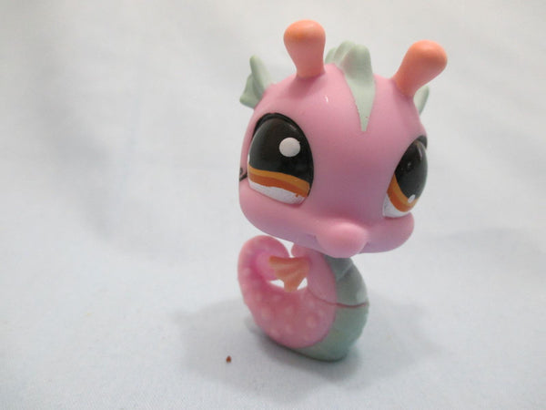 LIKE NEW Littlest Pet Shop Rare Pink Seahorse 1115 Authentic Lps FEB13J