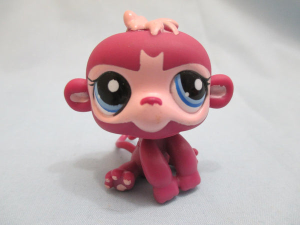 Littlest Pet Shop RANDOM Lot of 3 Panda Squirrel Monkey Pet Figures SURPRISE!