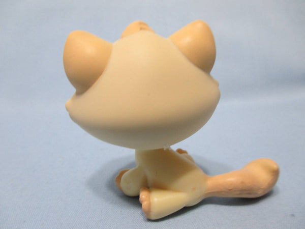 LIKE NEW Littlest Pet Shop Cat Tabby Kitty Screamy Green Eyes 401 Authentic Lps Feb9ni