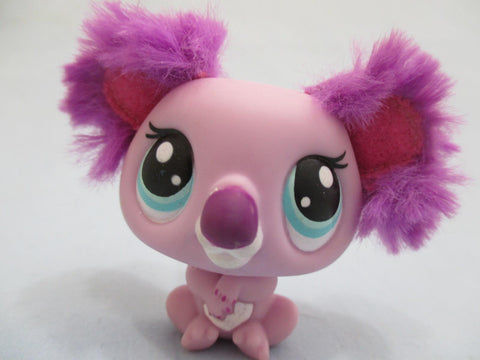 Littlest Pet Shop Rare Koala Bear 2578 Fuzzy Blue Eyes Authentic Lps Nov5npoVT