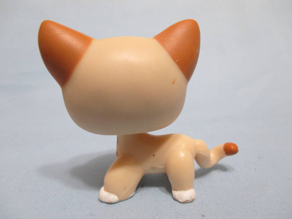 Littlest Pet Shop Cat 852 Spotted Leopard Cheetah Shorthair Cat Moon Eyes Authentic Dec12ni