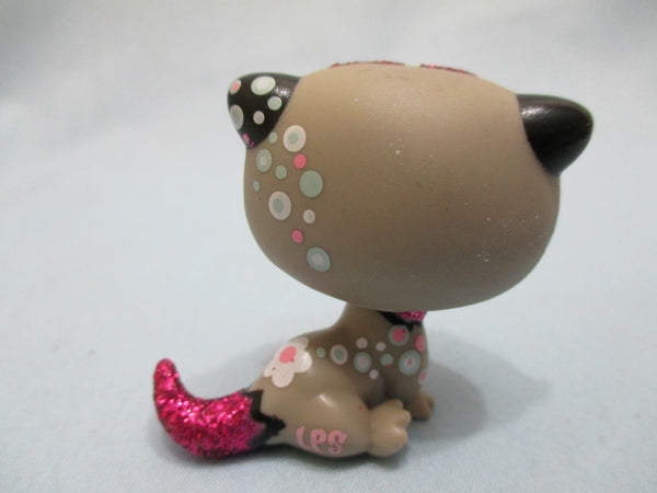 LIKE NEW Littlest Pet Shop Sea Otter Glitter Shimmer 2152 Rare Authentic DEC13J