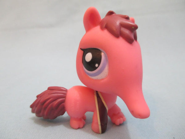 Littlest Pet Shop Anteater Aardvark Pink Purple 2581 Authentic Lps MAY13J