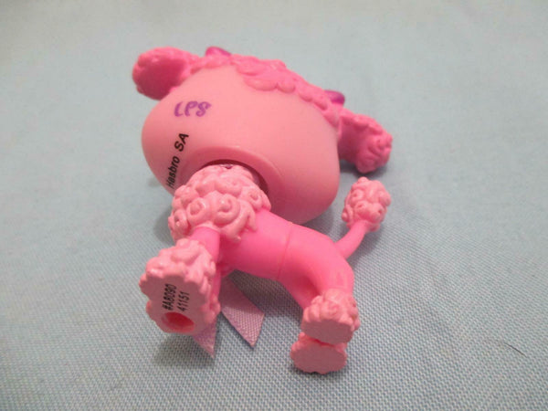 LITTLEST PET SHOP 3599 Pink Poodle Dog LPS Accessory Authentic LPS Mar1ni