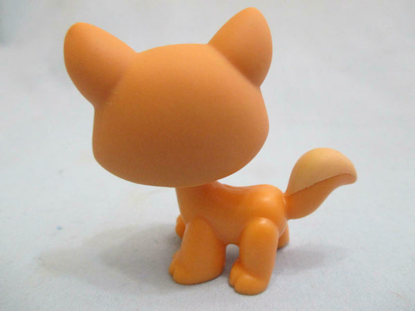 Littlest Pet Shop Brown Walking Shorthair Cat 1100 Teal Blue Eyes Authentic Lps FEB11J SEE VIDEO