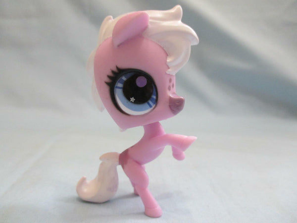 LIKE NEW Littlest Pet Shop Lilac White Horse Pony 2744 Authentic Lps Oct30ni