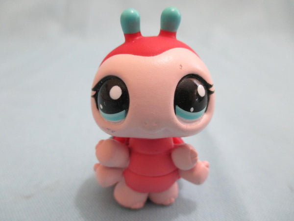 Littlest Pet Shop Lady Bug Pink 1813 Authentic Lps Minor Wear Feb9ni