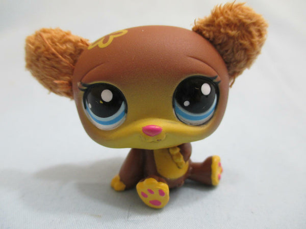 LIKE NEW Littlest Pet Shop Panda Bear Fuzzy Ears 2468 Authentic Lps DEC08J
