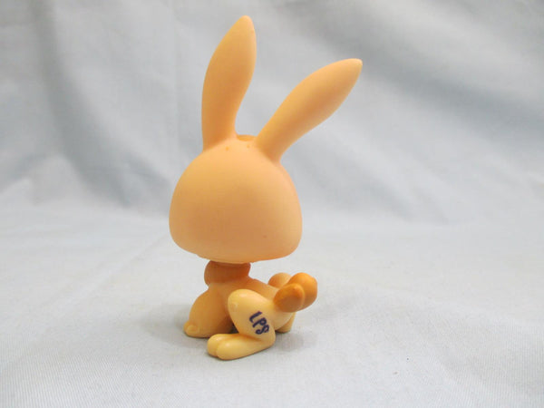 LIKE NEW Littlest Pet Shop LPS Tan Yellow Blue Eyes Bunny Rabbit 1441 Authentic Lps DEC15J