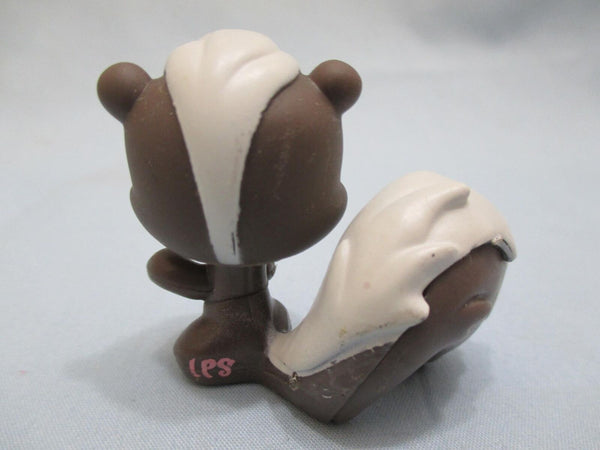 Littlest Pet Shop Rare Dark Brown White Squirrel Blue Eyes 1749 Authentic Lps Nov28ni