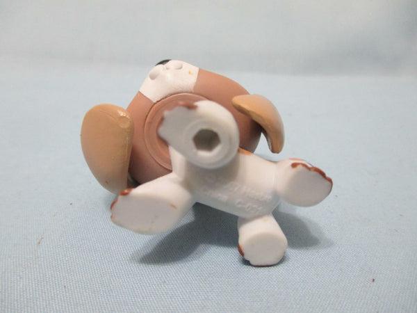 Littlest Pet Shop LPS 2207 Tan White Beige Brown Beagle Puppy Authentic LPS Dec19ni