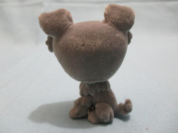 Littlest Pet Shop 1006 Fuzzy Furry Gray Schnauzer Dog Authentic Lps JUN5J