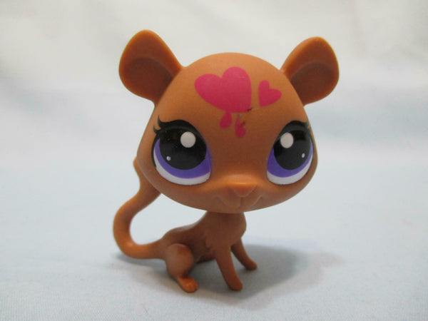 Littlest Pet Shop LPS PAINT SPLASHIN PETS Brown Panther 3512 Authentic APR15J